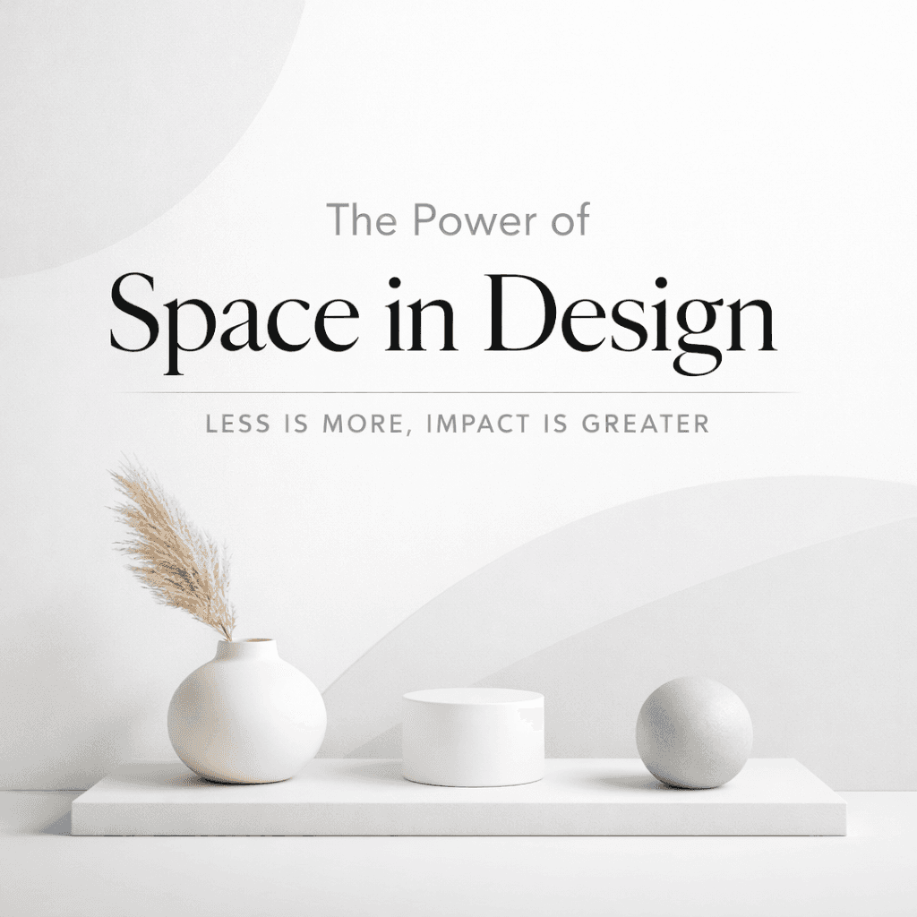 THE POWER OF SPACE IN DESIGN